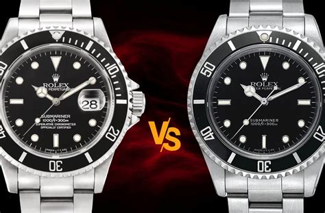 rolex submariner ceramic date vs no date|rolex submariner no date 2020.